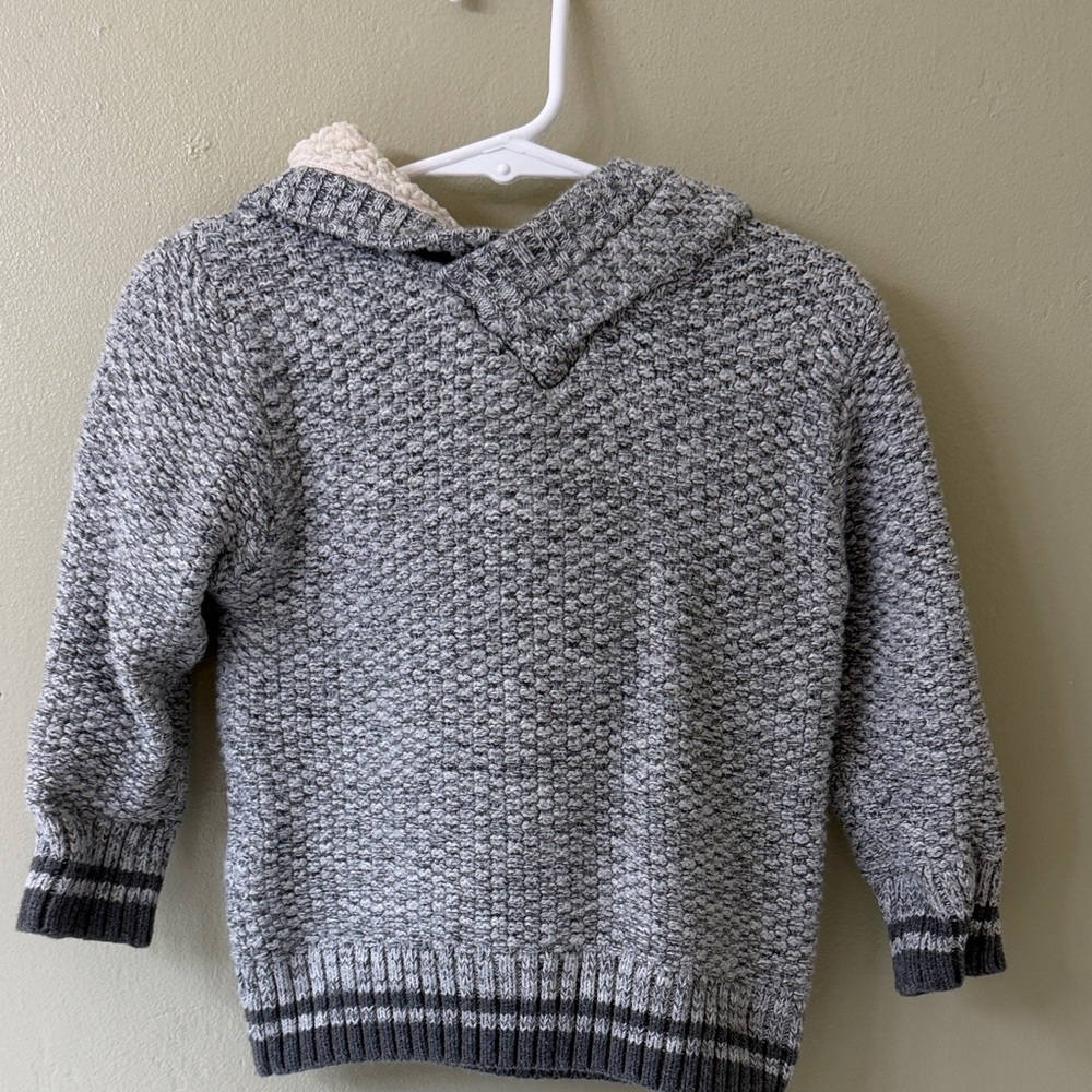 Cat & Jack Gray Textured Sweater